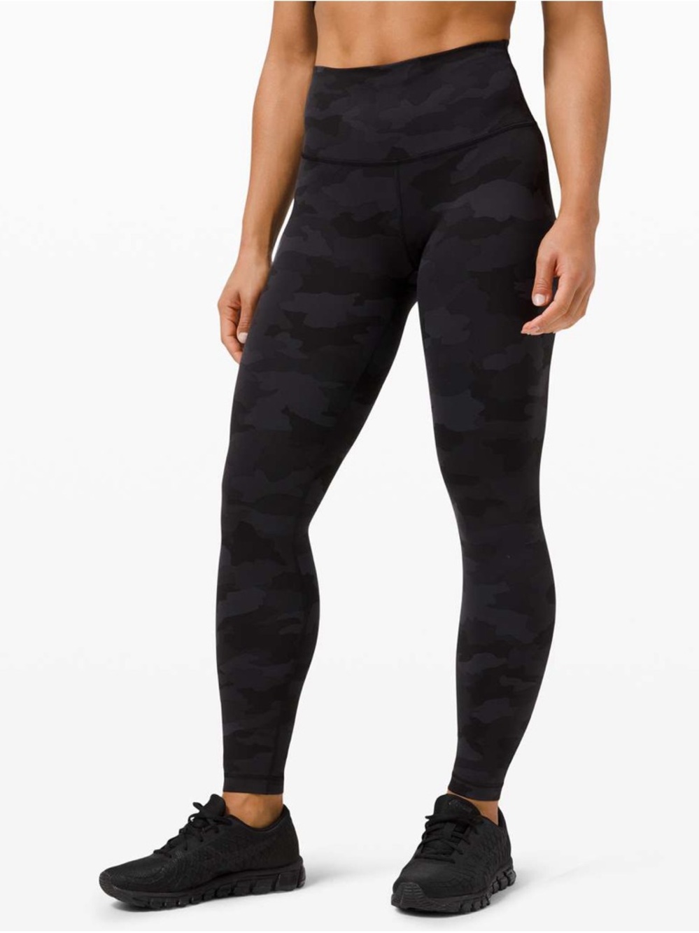 Lululemon Wunder Train High-Rise Tight 28" Heritage Camo Deep Coal Multi Size 2